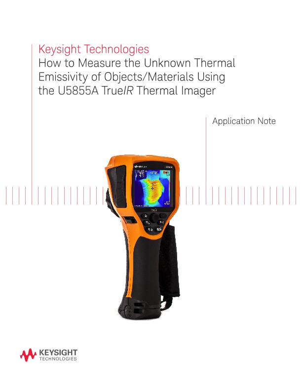 How to Measure the Unknown Thermal Emissivity of Objects/Materials PDF